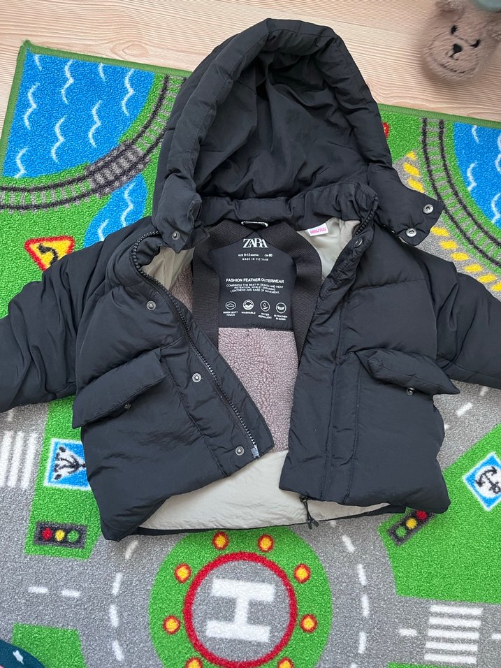 Siyah Erkek Çocuk Zara Mont - Görsel 2