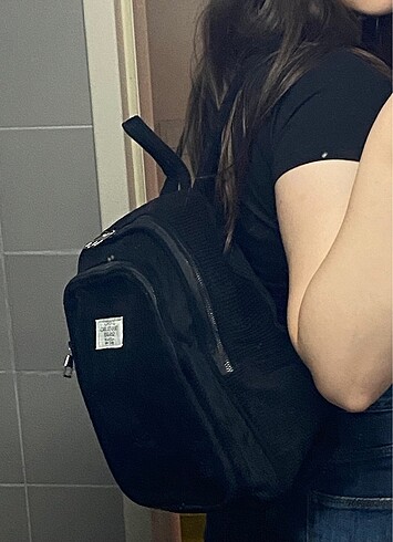  Beden siyah Renk Orta boyut siyah sırt çantası