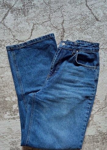 40 Beden Lacivert Kadın Jean Pantolon