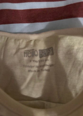 Pastel Renkli Çocuk tshırt 2 yaş - Görsel 4