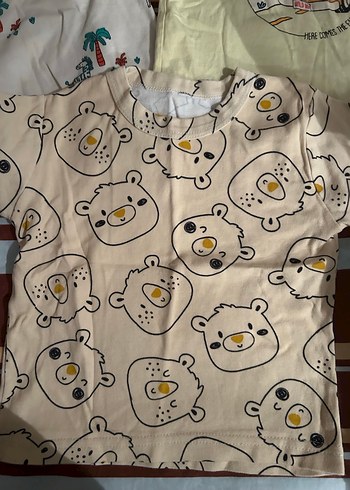 Pastel Renkli Çocuk tshırt 2 yaş - Görsel 3