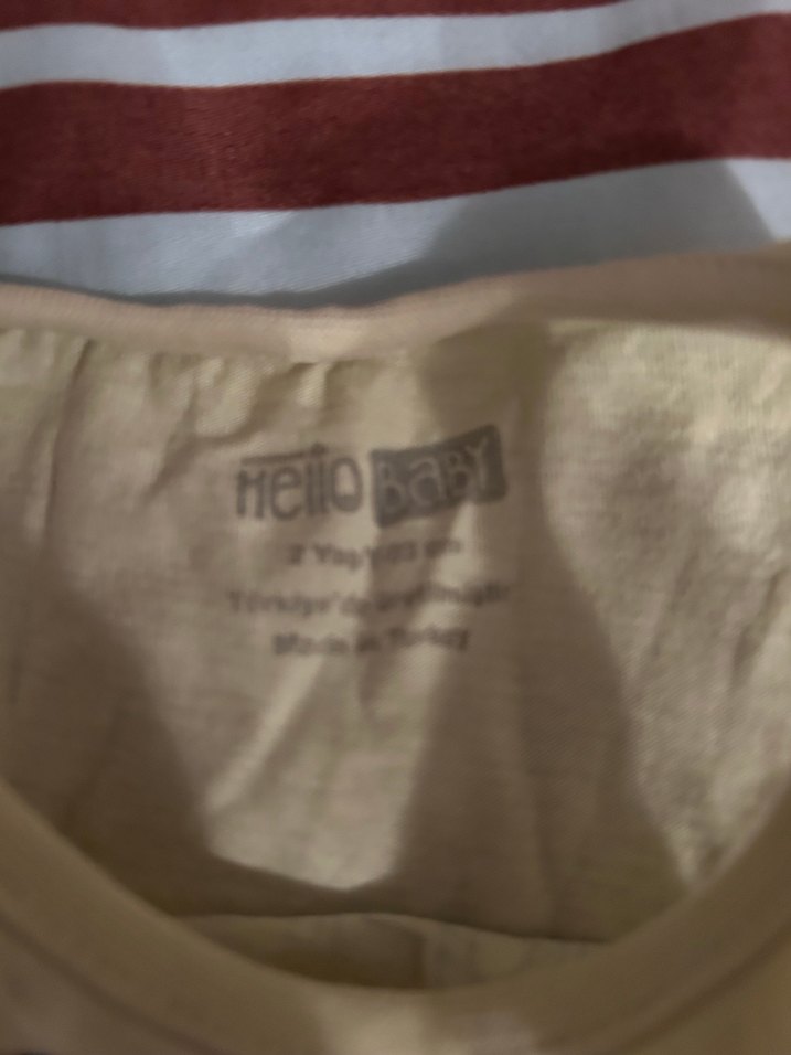 Pastel Renkli Çocuk tshırt 2 yaş - Görsel 4