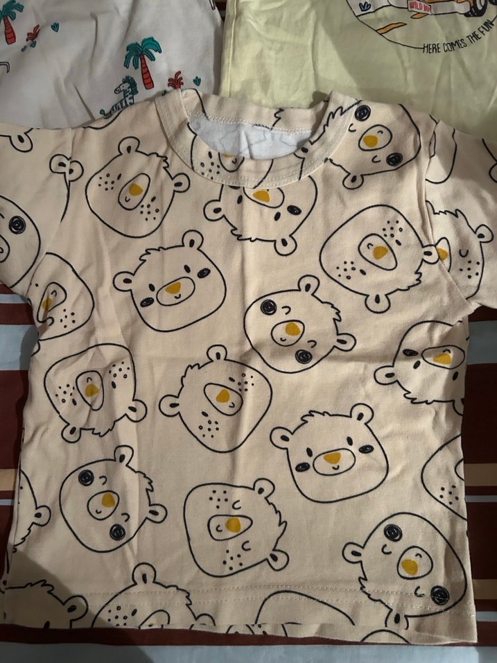 Pastel Renkli Çocuk tshırt 2 yaş - Görsel 3