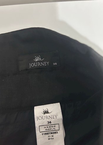 Düz Siyah Midi Kalem Etek - Görsel 2