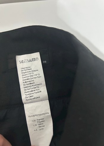 Düz Siyah Midi Kalem Etek - Görsel 3