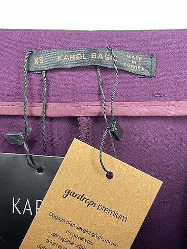 xs Beden çeşitli Renk Diğer Kumaş Pantolon %70 İndirimli.