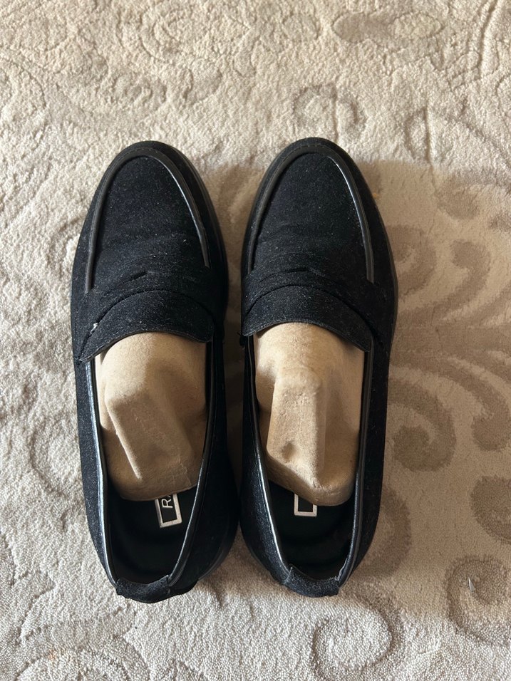 Siyah Süet Erkek Klasik Ayakkabı - Görsel 2