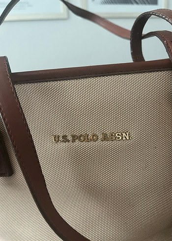 Bej Deri Kadın Omuz Çantası - Görsel 2