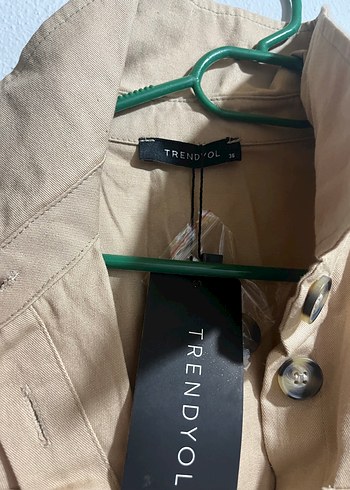 Bej Kemerli Kadın Uzun Tulum - Görsel 3