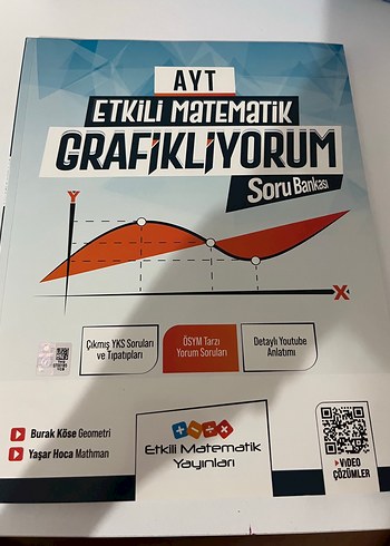 AYT Etkili Matematik Grafikliyorm Soru Bankası yaşar hoca