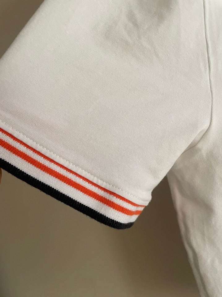 Guess Beyaz Düğmeli Erkek Polo Tişört sorunsuz - Görsel 5