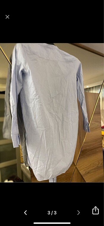Massimo Dutti Mossimo dutti. Gömlek elbise yeni kullanılmadı