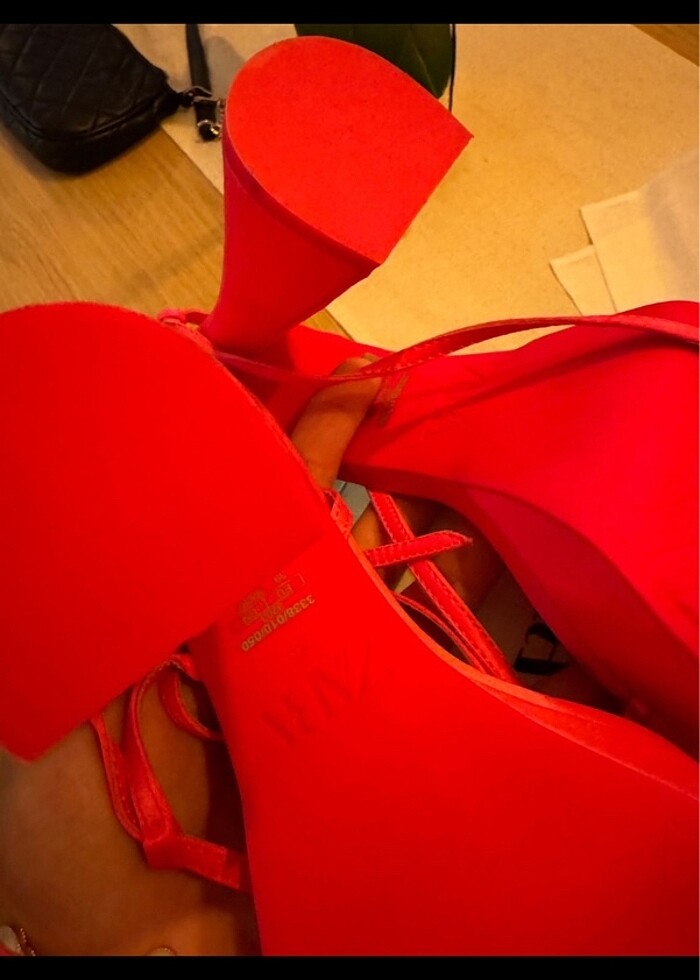 Zara. Topuklu ayakkabı - Görsel 4