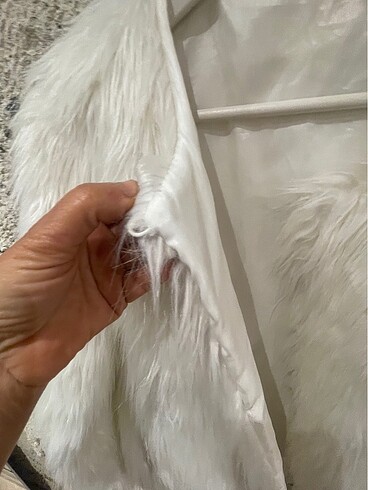 Zara peluş kürk yeni kullanılmadı kaliteli tüyleri - Görsel 5