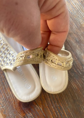 Bohem Tarz Bej Örgü düz. Topuk Kadın Espadril - Görsel 5