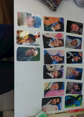 kpop photocard Fotoğraf laminasyon kaplamalı parlak - Görsel 3