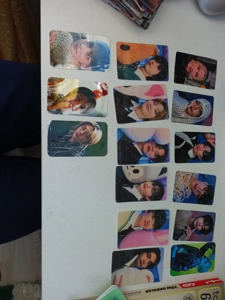 kpop photocard Fotoğraf laminasyon kaplamalı parlak - Görsel 3