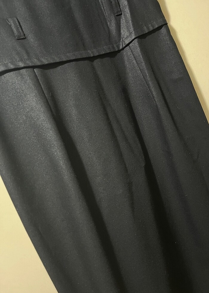 Siyah kalem elbise - Görsel 3