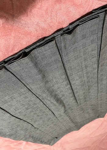 Kadın pileli gri etek - Görsel 4