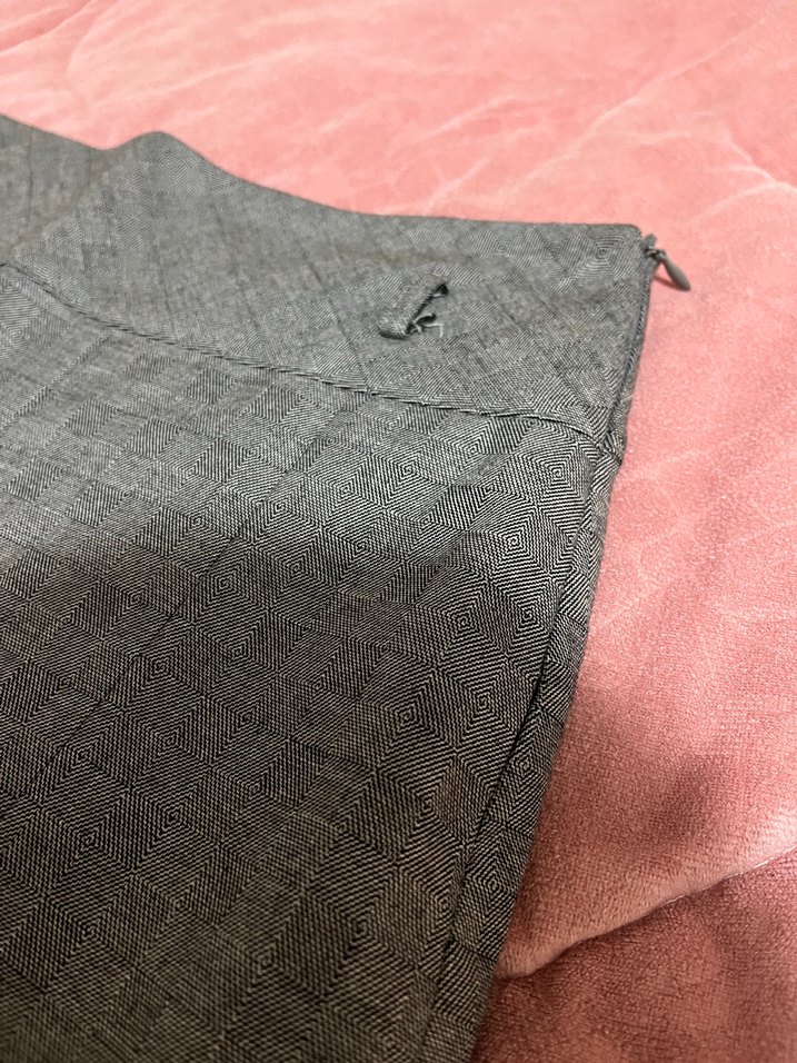 Kadın pileli gri etek - Görsel 2