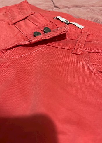 Düğmeli Kadın Jean - Görsel 2