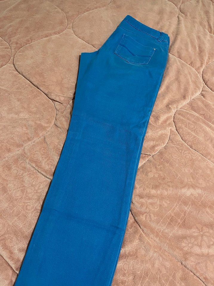 Kadın mavi jean - Görsel 3