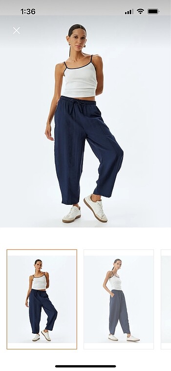koton modal karışımlı pantolon