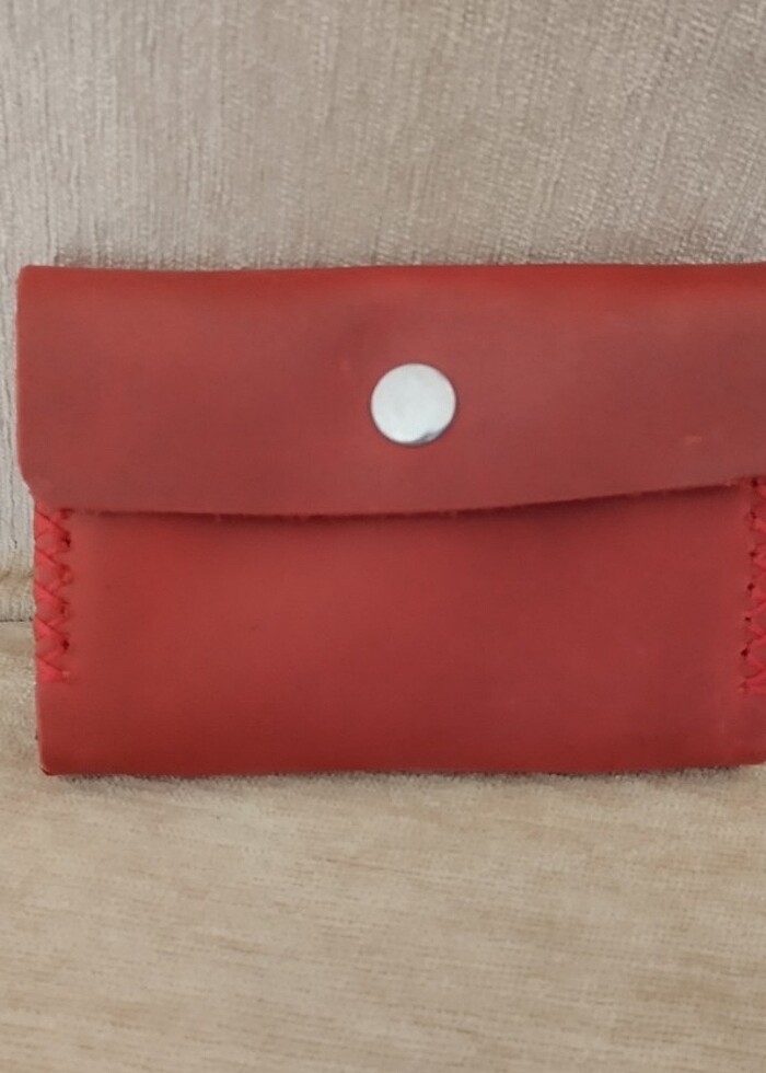 Gerçek deri kartlık cüzdan - Görsel 2