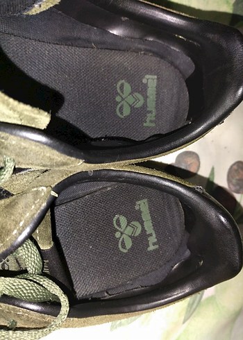 Hummel Haki Süet Spor Ayakkabı - Görsel 5