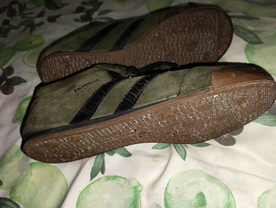 Hummel Haki Süet Spor Ayakkabı - Görsel 3