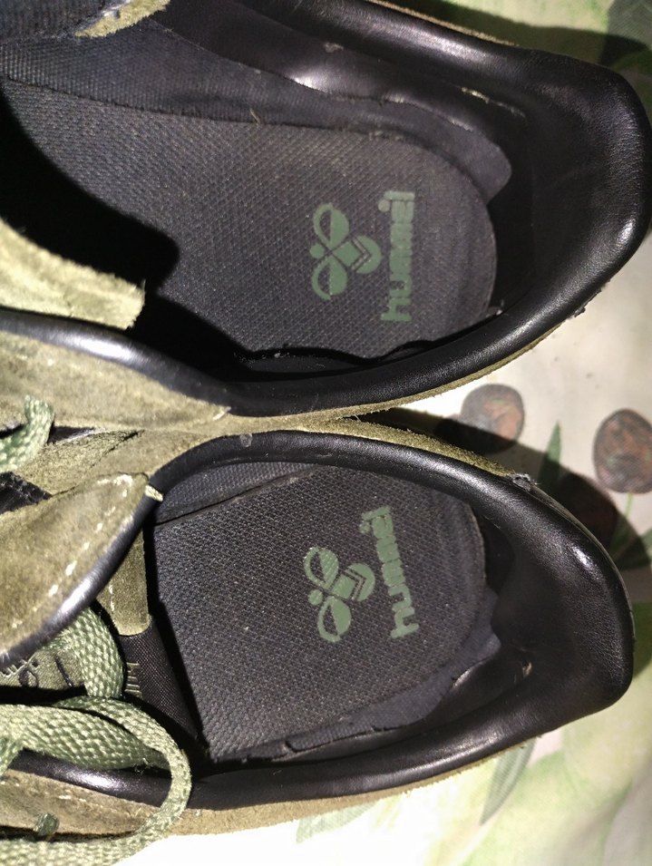 Hummel Haki Süet Spor Ayakkabı - Görsel 5