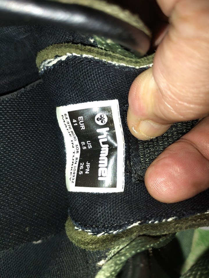 Hummel Haki Süet Spor Ayakkabı - Görsel 4