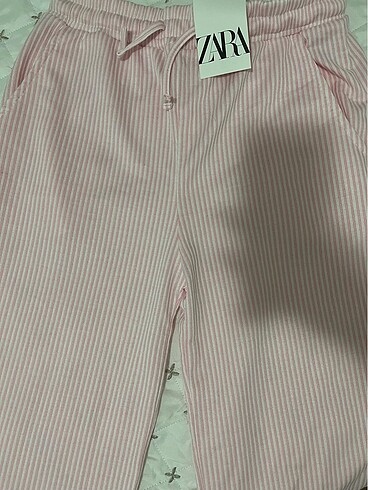 Zara Cizgili Pantolon