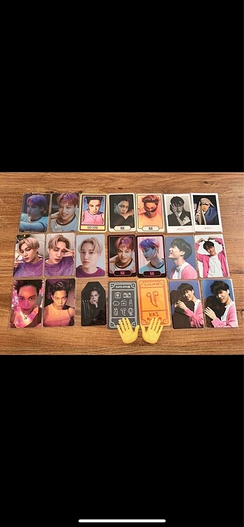 exo kai pc albüm fotokart