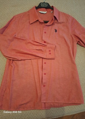 U.S. Polo Assn. Kırmızı Kadın Gömlek
