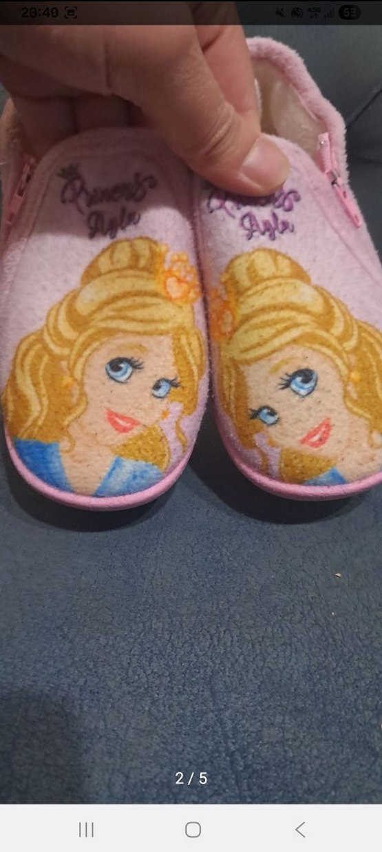 Kız cocuk ev ayakkabısı - Görsel 2