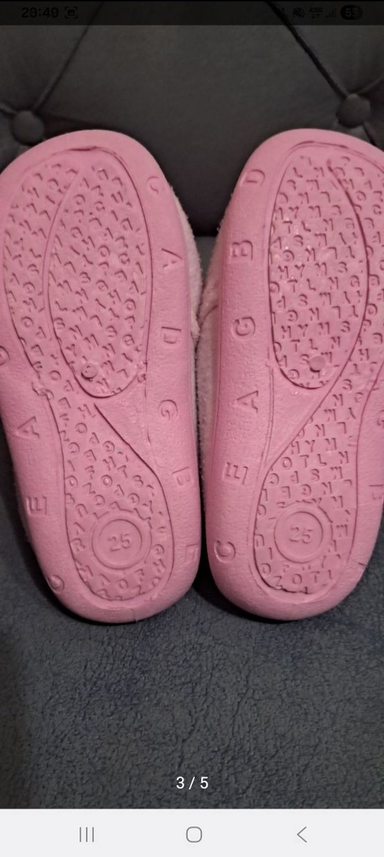 Kız cocuk ev ayakkabısı - Görsel 3