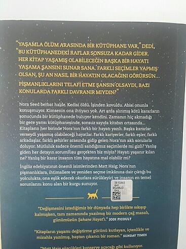  Beden Gece yarısı kütüphanesi kitap