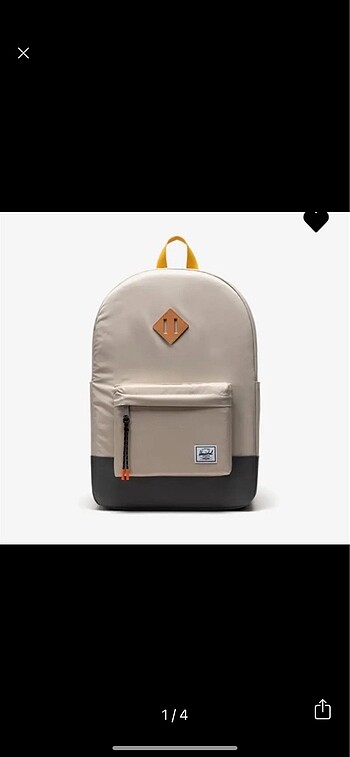 Herschel Herschel Little America Bej Sırt Çantası