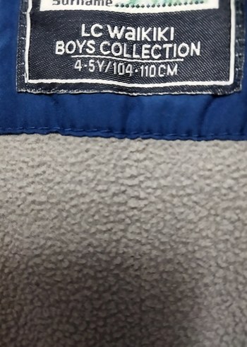 Erkek Çocuk Koyu Mavi Fermuarlı Mont - Görsel 5