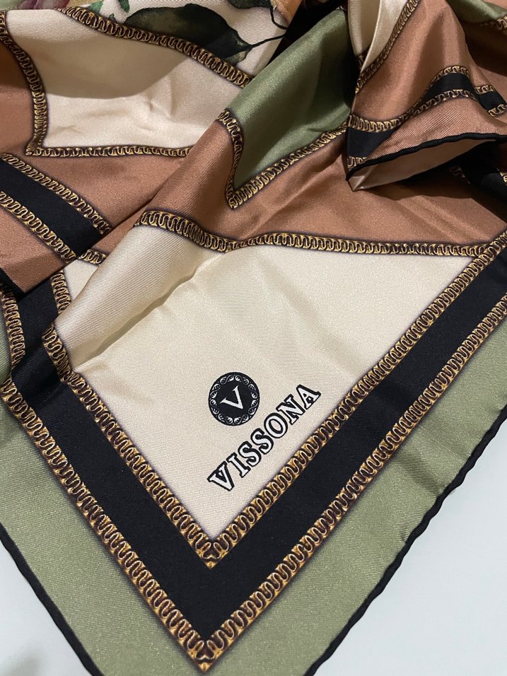 Vissona Vintage Bohem Eşarp - Görsel 2