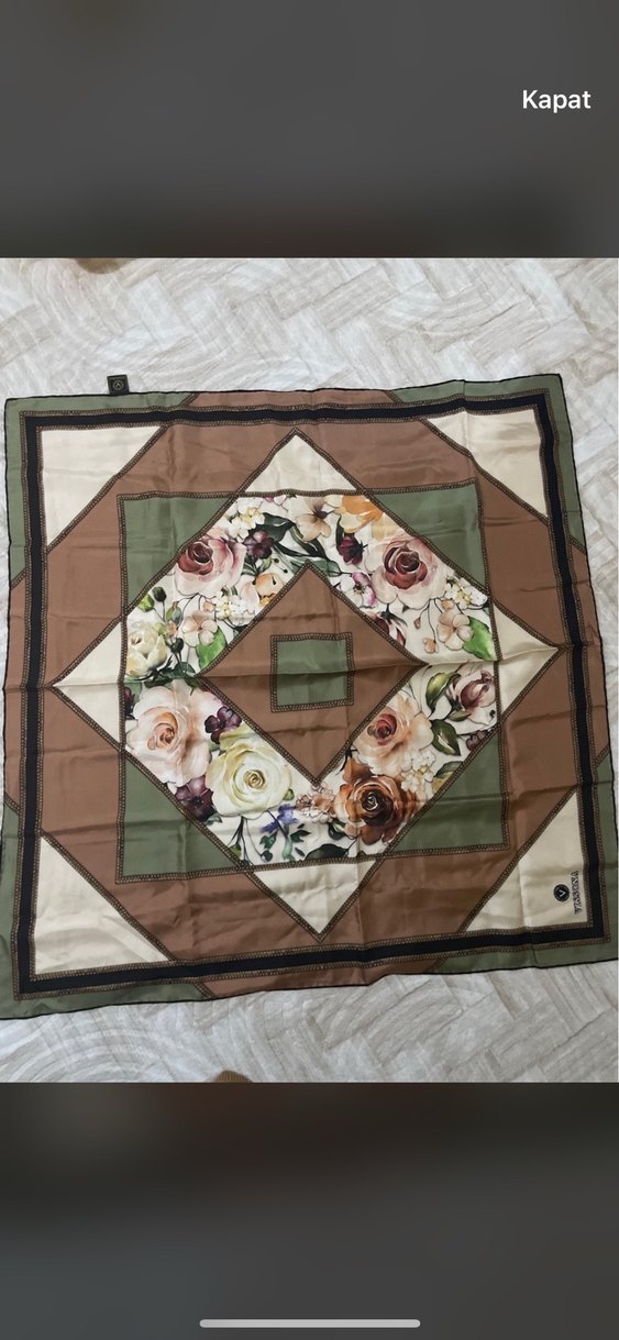 Vissona Vintage Bohem Eşarp - Görsel 4