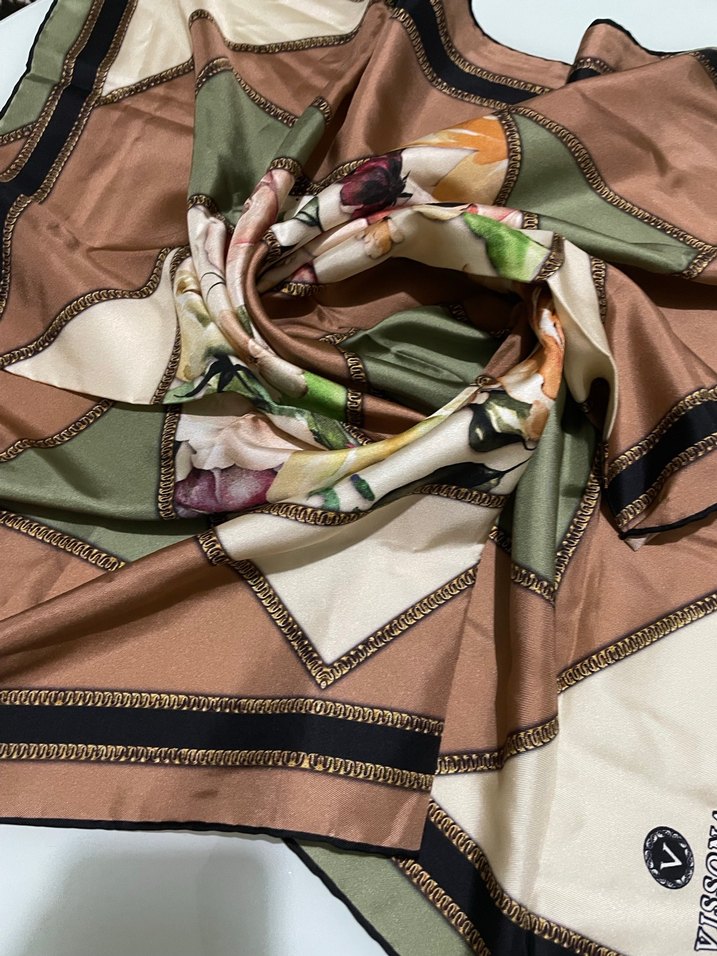 Vissona Vintage Bohem Eşarp - Görsel 3