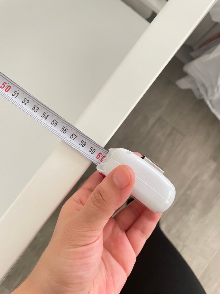 Beyaz Sallanan Bebek Beşiği - Görsel 2