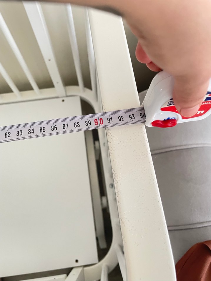 Beyaz Sallanan Bebek Beşiği - Görsel 3