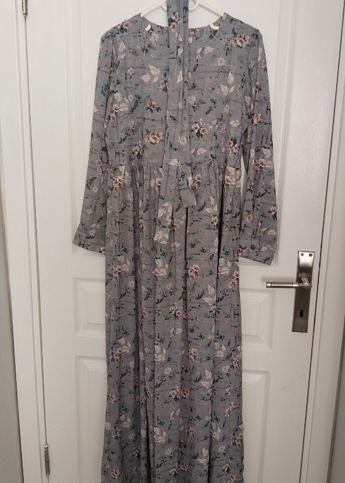 şifon elbise  - Görsel 2