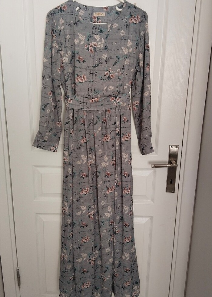 şifon elbise  - Görsel 3