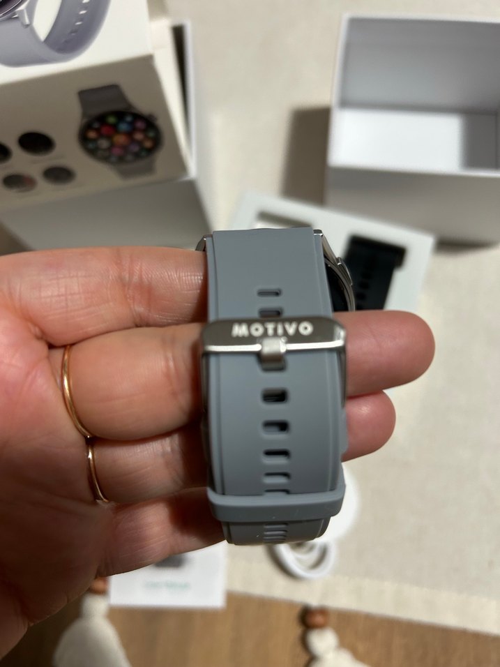 Gri Motivo Akıllı Saat 1.43 İnç Ekran - Görsel 3