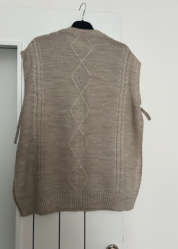 Bej Triko Kadın Süveter - Görsel 6