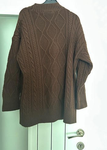 Manuka Kahverengi saç Örgü Kadın kazak - Görsel 6